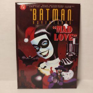 Harley Quinn Fridge Magnet Official Cartoon DC Comics Collectible Merchandise